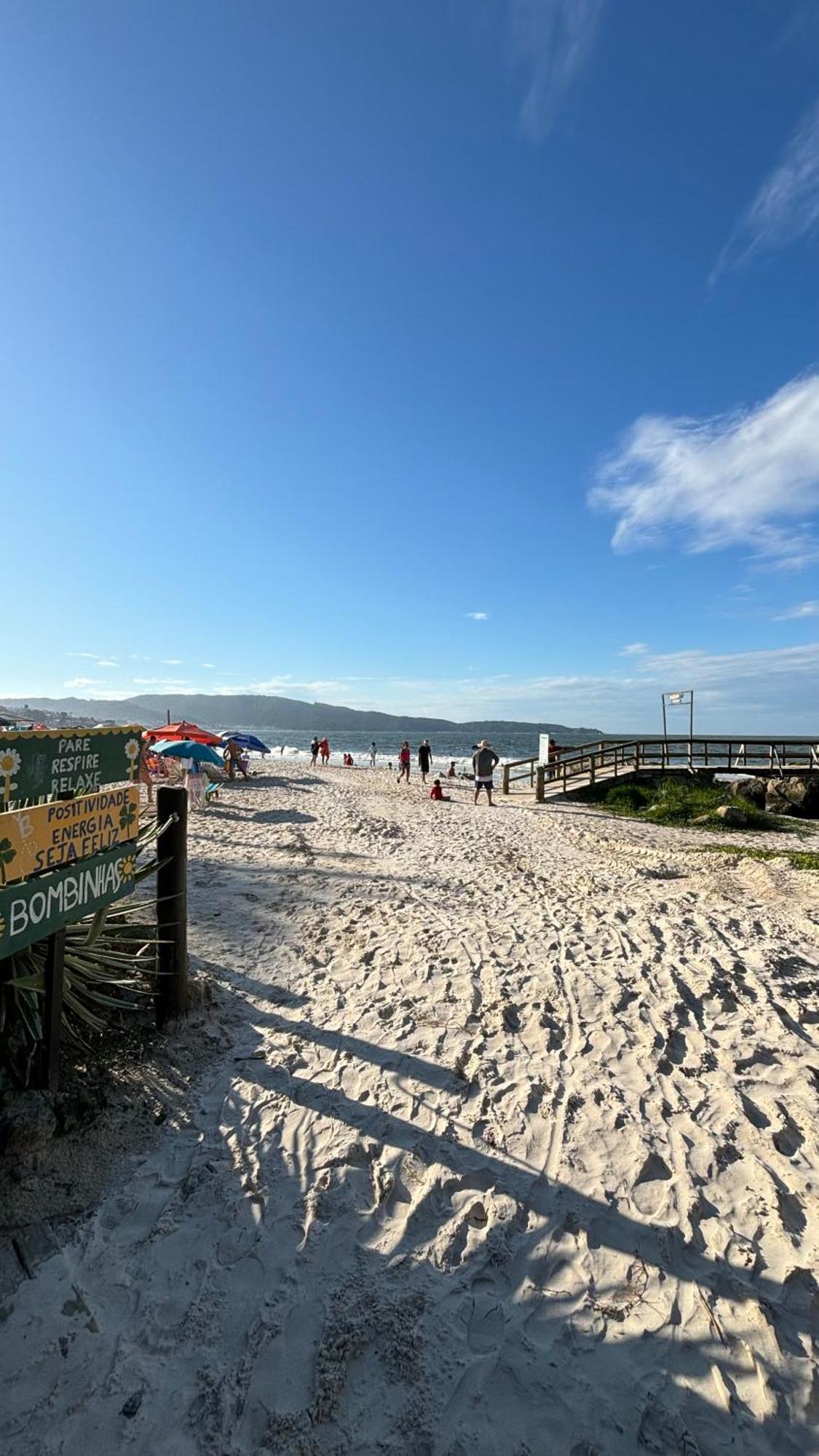Apto Em Condominio No Centro De Bombinhas, Proximo Da Praia Eksteriør billede